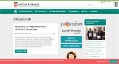 Desktop Screenshot of kistanje.hr